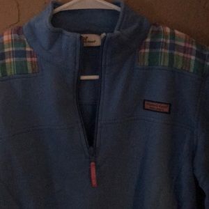 Women’s blue shep shirt